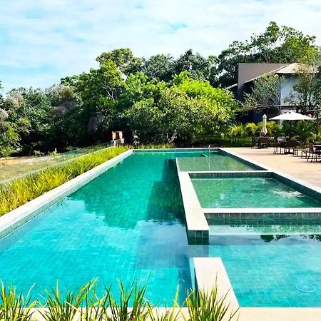 Casa Praia Do Forte Bahia Jardim Piscina Churrasco Exterior photo